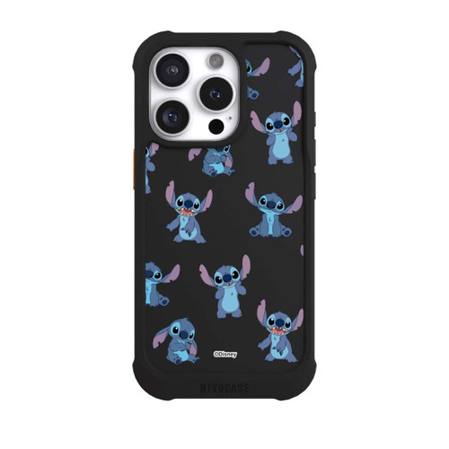 Apple iPhone 16 Pro NIVOmax Stitch Faces Pattern Transparent