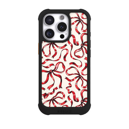 Apple iPhone 16 Pro NIVOmax Fine Bows Red