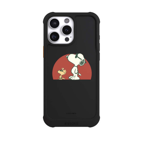 Apple iPhone 16 Pro Max NIVOmax Snoopy Woodstock Far Out transparent