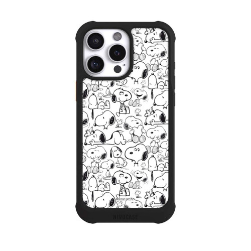 Apple iPhone 16 Pro Max NIVOmax Classic Snoopy Pattern White