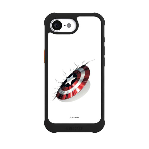 Apple iPhone 16e NIVOmax Captain America Shield Crash