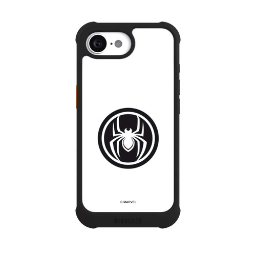 Apple iPhone 16e NIVOmax Spider-Man Logo White