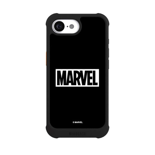 Apple iPhone 16e NIVOmax Marvel Logo Black