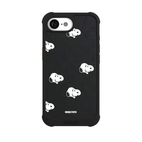 Apple iPhone 16e NIVOmax Snoopy Checked Pattern