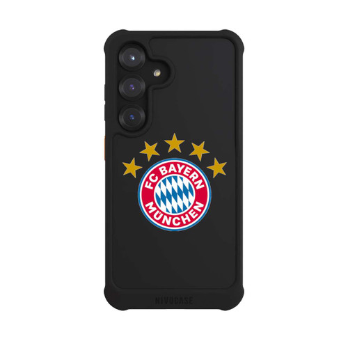 Samsung Galaxy S25 NIVOmax FCB Logo with stars - transparent