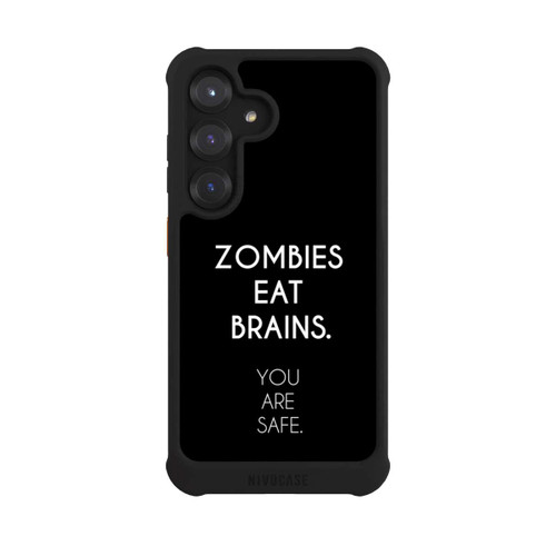 Samsung Galaxy S25 NIVOmax Zombies eat brains
