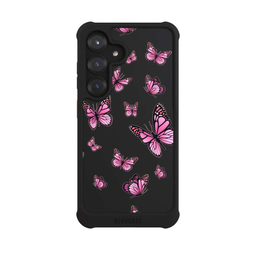 Samsung Galaxy S25 NIVOmax Butterflies pink