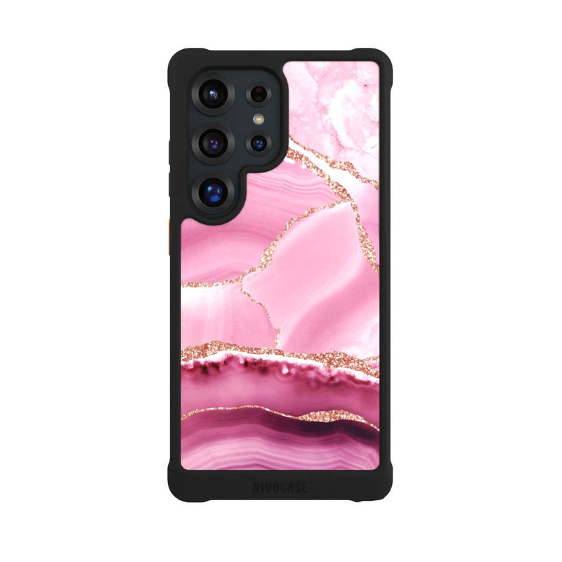 Galaxy S25 Ultra NIVOmax Mermaid Marble Pink