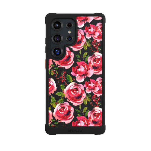 Samsung Galaxy S25 Ultra NIVOmax Roses transparent