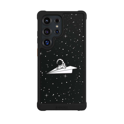 Samsung Galaxy S25 Ultra NIVOmax Astronaut Paper Plane Comic