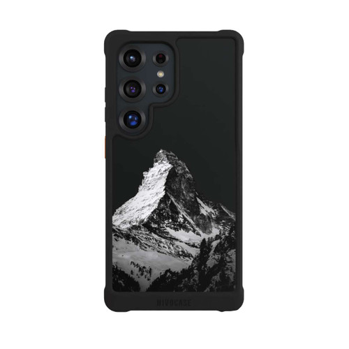 Samsung Galaxy S25 Ultra NIVOmax Snow Capped Mountains grey