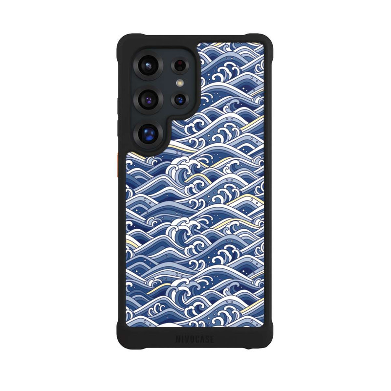 Galaxy S25 Ultra NIVOmax Oriental Wave Kanagawa