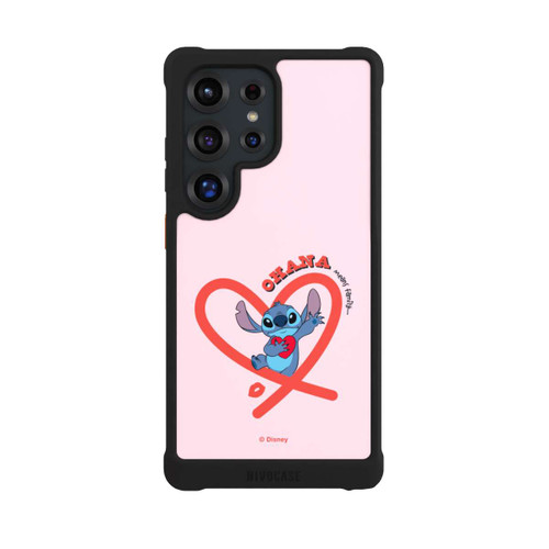 Samsung Galaxy S25 Ultra NIVOmax Stitch Ohana Pink Heart