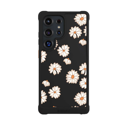 Samsung Galaxy S25 Ultra NIVOmax Flowerpower Wallpaper White