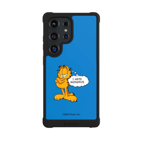 Samsung Galaxy S25 Ultra NIVOmax Garfield I Hate Mondays Blue