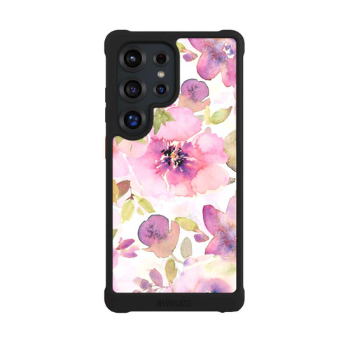 Samsung Galaxy S25 Ultra NIVOmax Pink Flowers Wallpaper