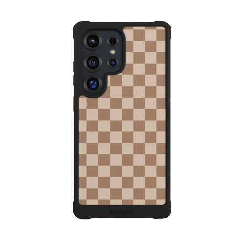 Samsung Galaxy S25 Ultra NIVOmax Brown check
