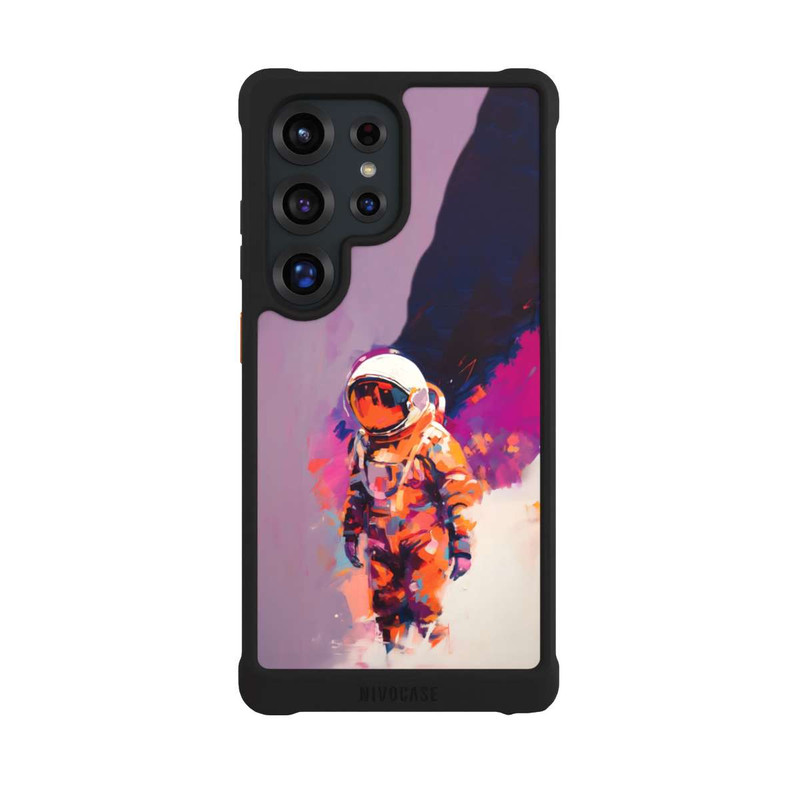 Galaxy S25 Ultra NIVOmax Orange Astronaut