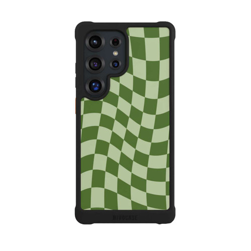 Samsung Galaxy S25 Ultra NIVOmax Checkerboard green