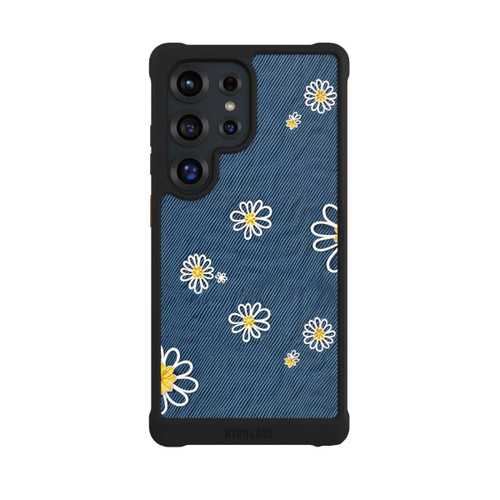 Samsung Galaxy S25 Ultra NIVOmax Jeans Flowers Pattern with AI