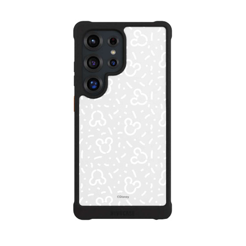 Samsung Galaxy S25 Ultra NIVOmax Disney Mickey Icon Pattern Grey