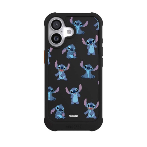 Apple iPhone 17 NIVOmax Stitch Faces Pattern Transparent