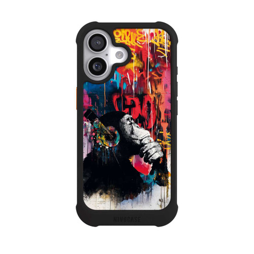 Apple iPhone 17 NIVOmax Chimp Blue Streetart