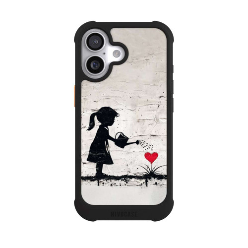 Apple iPhone 17 NIVOmax Girl Watering Bunch of Flowers 