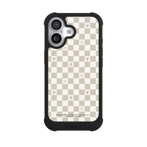 Apple iPhone 17 NIVOmax Winnie the Pooh Checked Pattern Beige