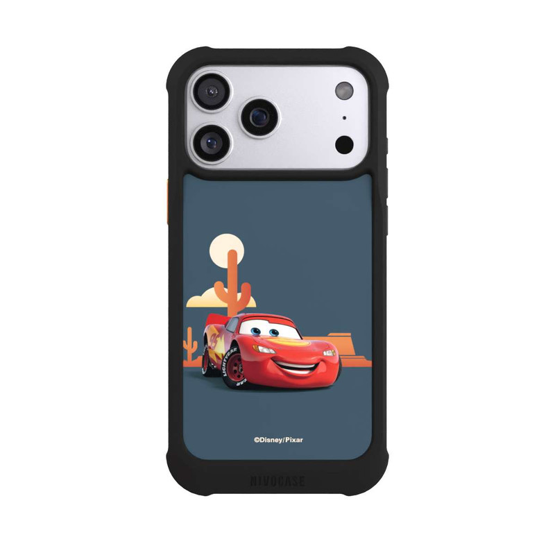 iPhone 17 Pro Max NIVOmax Disney Cars Lightning McQueen Open Road