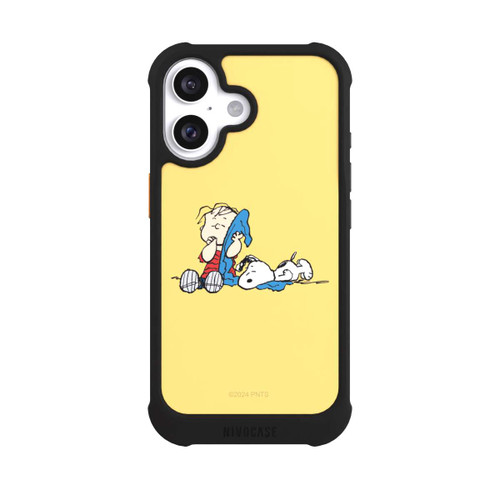 Apple iPhone 16 NIVOmax Snoopy und Linus