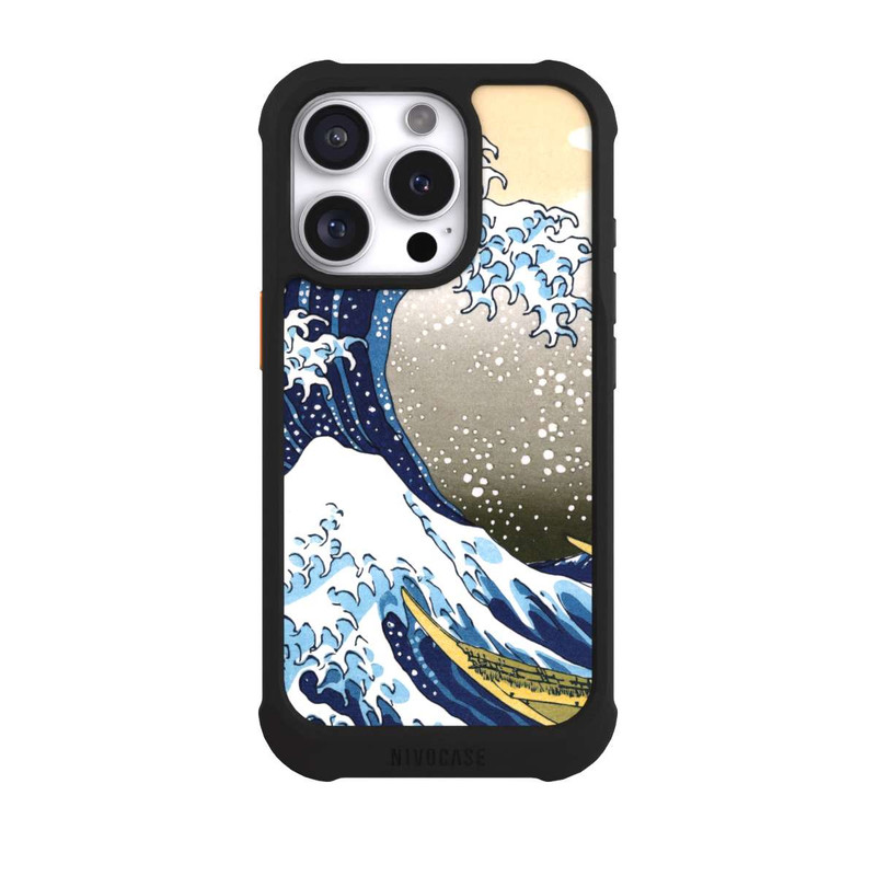 iPhone 16 Pro NIVOmax Great Wave of Kanagawa