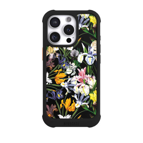 Apple iPhone 16 Pro NIVOmax Dark Wildflower Wallpaper