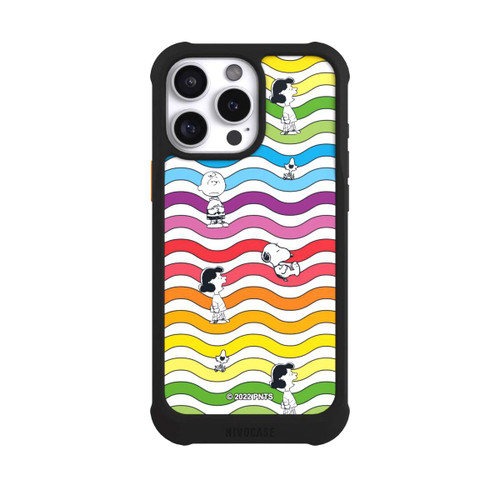Apple iPhone 16 Pro Max NIVOmax Snoopy Pattern Rainbow
