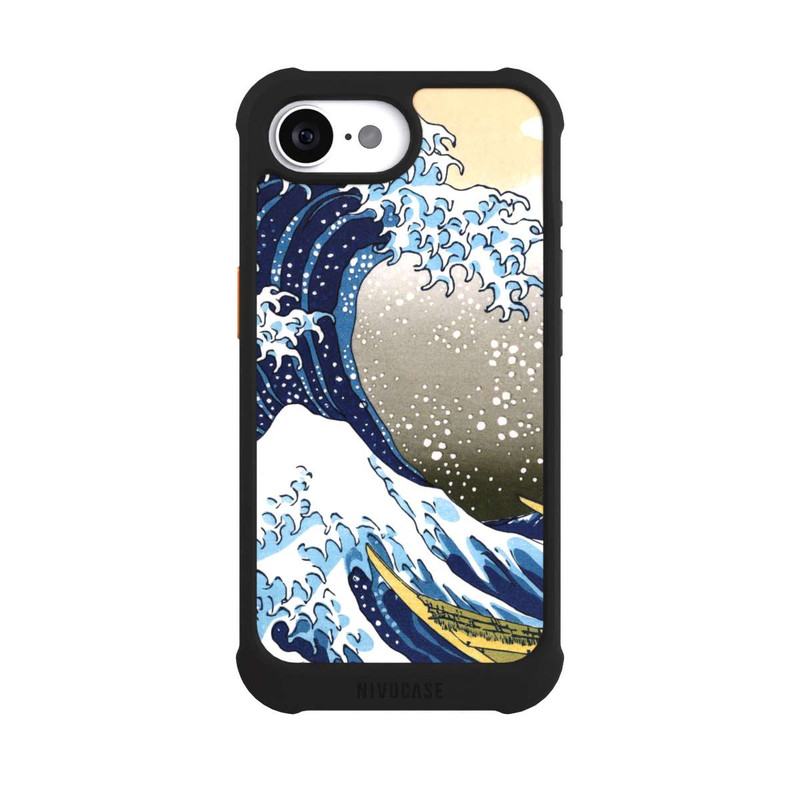 iPhone 16e NIVOmax Great Wave of Kanagawa