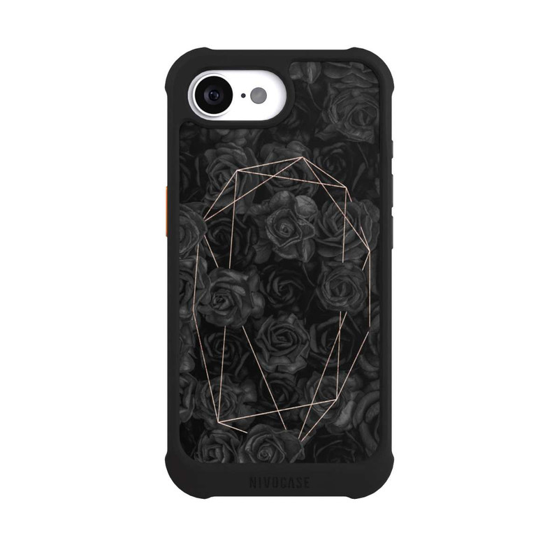 iPhone 16e NIVOmax Black Roses