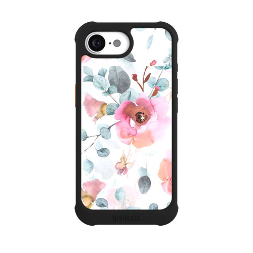 Apple iPhone 16e NIVOmax Watercolour Flower Wallpaper