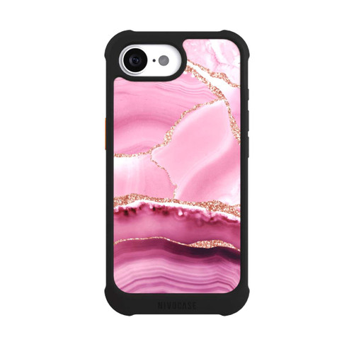 Apple iPhone 16e NIVOmax Mermaid Marble Pink