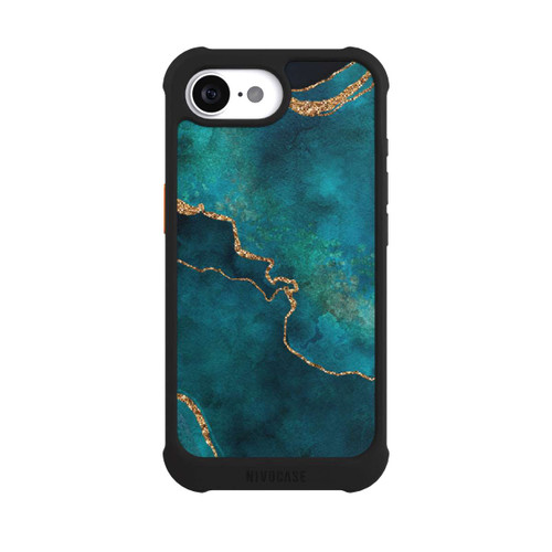 Apple iPhone 16e NIVOmax Gemstone Glamour teal