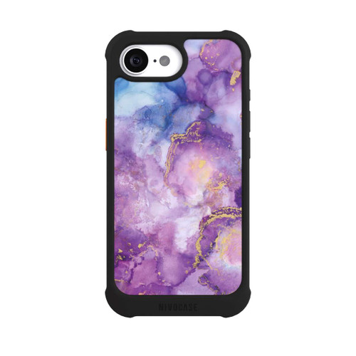 Apple iPhone 16e NIVOmax Purple Swirl Ink