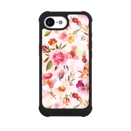 Apple iPhone 16e NIVOmax Rose Hip Wallpaper Pink Spring