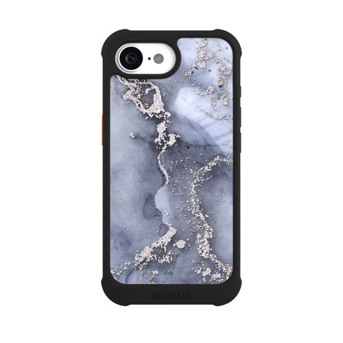 Apple iPhone 16e NIVOmax Ink Blue Silver