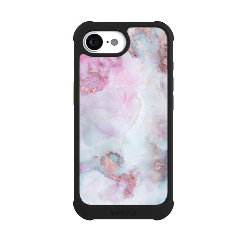 Apple iPhone 16e NIVOmax Alcohol Ink Marble Blue