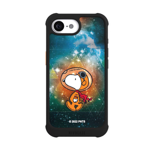 Apple iPhone 16e NIVOmax Snoopy Space Traveller Green