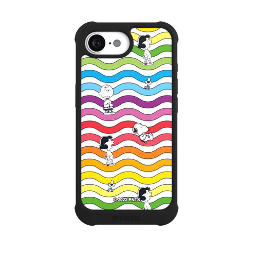 Apple iPhone 16e NIVOmax Snoopy Pattern Rainbow