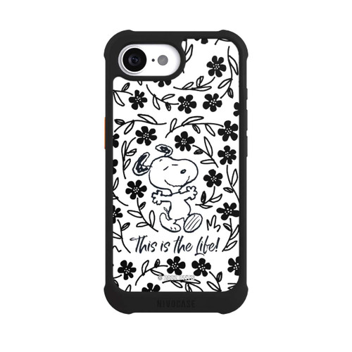 Apple iPhone 16e NIVOmax Snoopy Black and White This Is The Life