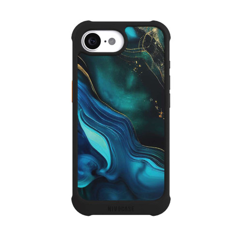 Apple iPhone 16e NIVOmax Blue Gold Ink