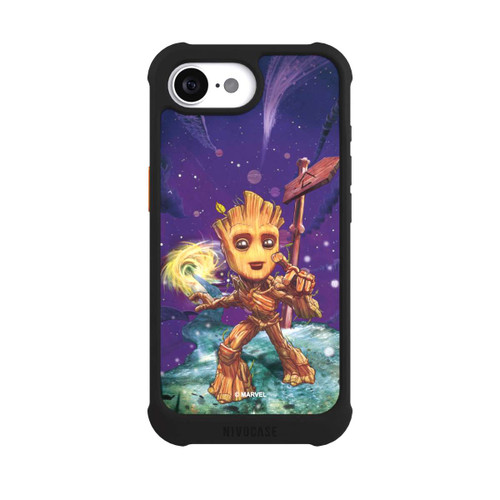 Apple iPhone 16e NIVOmax Baby Groot Galaxy Touch
