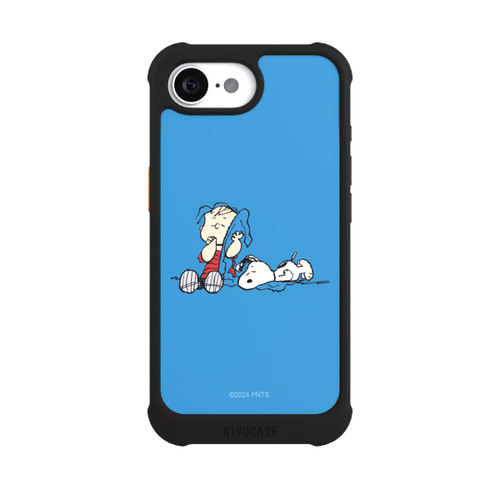 Apple iPhone 16e NIVOmax Linus und Snoopy