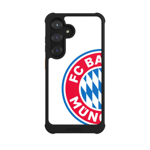 Samsung Galaxy S25 NIVOmax Big FCB Logo white